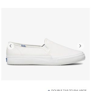 Women’s leather slip on Keds